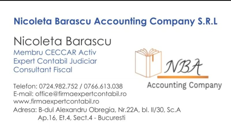 Servicii Contabilitate-Nicoleta Barascu Accounting Company